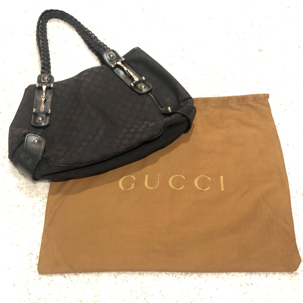Gucci Pelham handbag (black/silver)